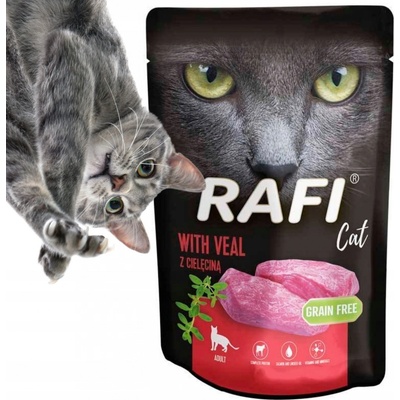 Rafi Cat Adult Paté with Veal 100 g