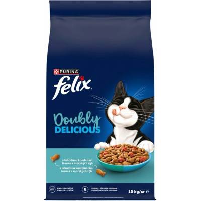 Felix Doubly Delicious losos a morské ryby 10 kg