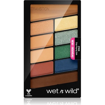 wet n wild Color Icon палитра сенки за очи цвят Stop Playing Safe 10 гр