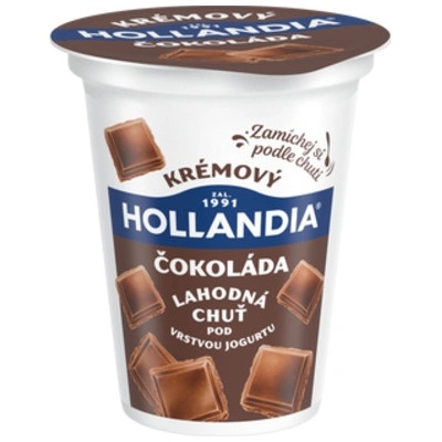 Hollandia Krémový jogurt čokoláda 150 g