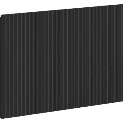 Rivel преден панел с релеф за корпус на шкаф за баня 45 x 43, 5 cm, черен мат - 91A20-0450-470-1-71 (91A20-0450-470-1-71)