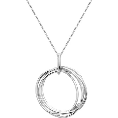 Hot Diamonds Strieborný náhrdelník s diamantom DP1108