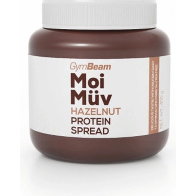 GymBeam Proteínová nátierka MoiMüv lieskový orech 400 g