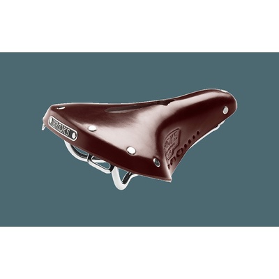 Brooks B17 Carved Short hnědé