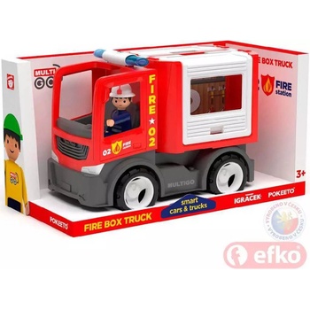Efko IGRÁČEK MULTIGO FIRE Multikorbička s řidičem