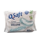 Q Soft Тоалетна хартия Q Soft Sensitive Deluxe 60 бр