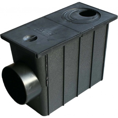 Aco Lapač strešných splavenín bočný odtok DN50-110 DN110 polypropylén