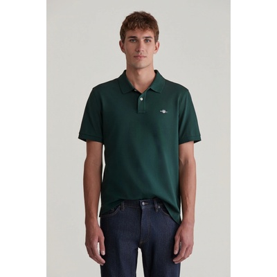 Gant polokošela Reg Shield SS Pique Polo zelená