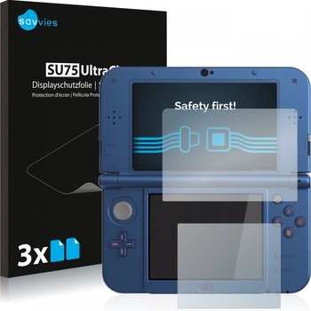 6x SU75 UltraClear Screen Protector Nintendo New 3DS XL