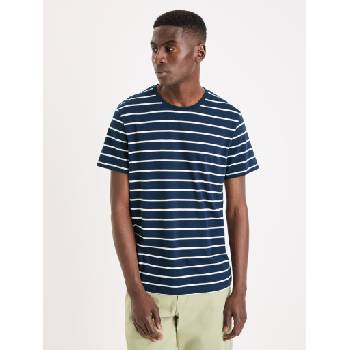 Celio Тъмно синя мъжка основна тениска Celio Gebaser Celio | Sin | МЪЖЕ | S