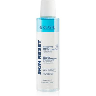 Rilastil Skin Reset двуфазен продукт за премахване на грим от очите и устните 150ml