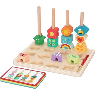2Kids Toys hra triedenie podľa kariet Lúka