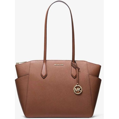 Michael Kors dámská kožená kabelka Marilyn hnědá