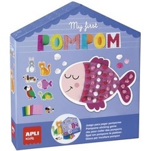 APLI Kreatívna sada na rozvoj zručností Kids "My first Pompom" zvieratká