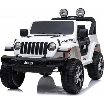 Mamido elektrické autíčko Jeep Wrangler Rubicon 4x4 bílá