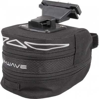 M-Wave Чанта за рамка M-wave Tilburg M Bike bag - Black / Grey - размер 160 x 80 x 80-150 mm (510-4273-0111)