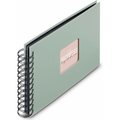 Hama "Fine Art" Spiral Sage 24x17 50 black Pages 9869