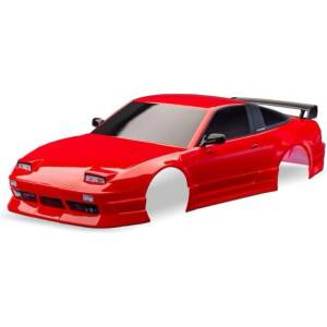 Traxxas каросерия Nissan 240SX червена
