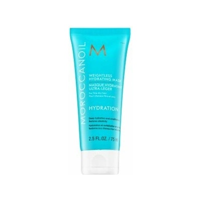 Moroccanoil Hydration Weightless Hydrating Mask posilňujúca maska pre suché a jemné vlasy 75 ml