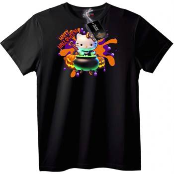 NOONEBRAND Тениска Hello Kitty Halloween - 6XL, White