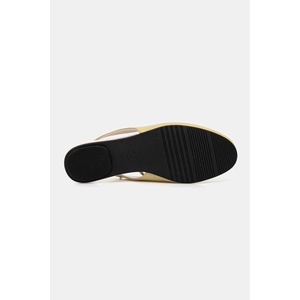 Calvin Klein Кожени балеринки BALLERINA SLING BACK LTH (HW0HW02655) - answear - 91,90 лв
