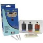 G&G РЕФИЛ lexmark z12 / z22 / z32-17g0060 / 4076-13619 hc / 2070-1382060 - 15m0120 / 125, p№ nr-l2011, Син, Жълт Червен, 220lex1980c 2