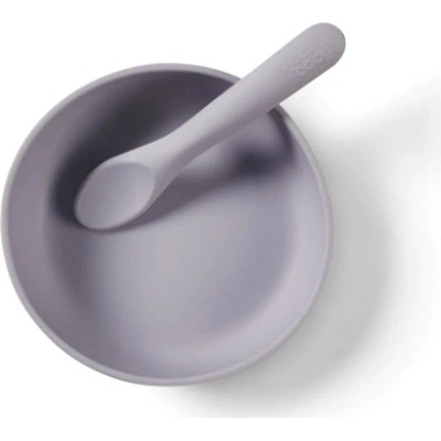 Vital Baby Комплект Силиконова Купа С Вакуум И Лъжичка Виолетов Vital Baby