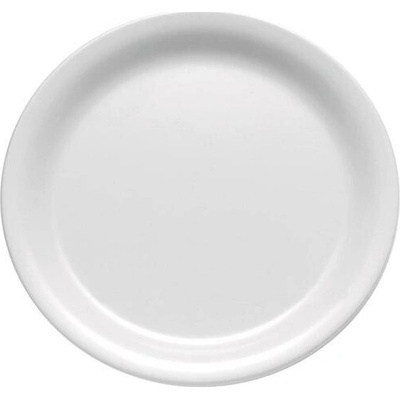 APS Talíř z bílého melaminu, průměr 265 mm Casual