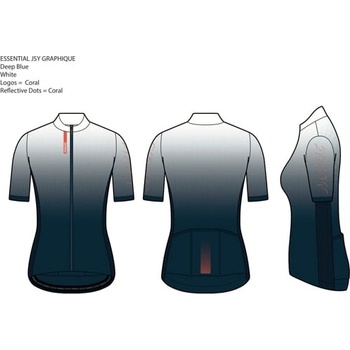 Mavic ESSENTIAL dámsky graphic deep blue/white