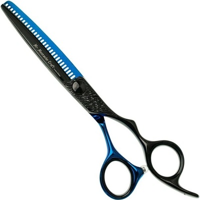 Mr. Mustache Efilačné nožnice Craft Black-Blue 6,0"