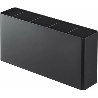 YAMAZAKI Organizér na kuchyňské nástroje a prkénko Tower 8147, černý