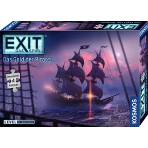 Kosmos Spiele EXIT®-Das Spiel+Puzzle Das Gold der Piraten