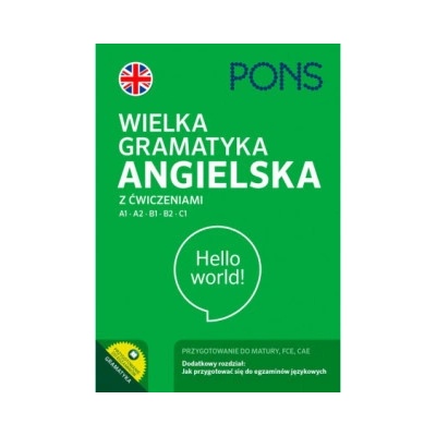 PONS. Wielka gramatyka angielska z ćwiczeniami. Wydanie 3