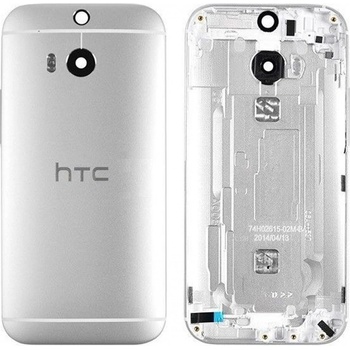 Kryt HTC One M8 zadní stříbrný