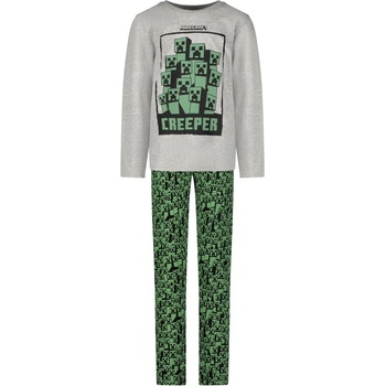 Minecraft Пижама Minecraft Creepers Grey, размер 116 (SP-MNCT-109_116)