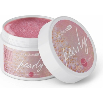 Excellent Pro Pearly perlový stavební gel cover medium gel 50 g