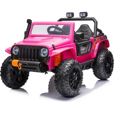 Mamido Jeep 4Speed 4x45W Elektrické autíčko růžová