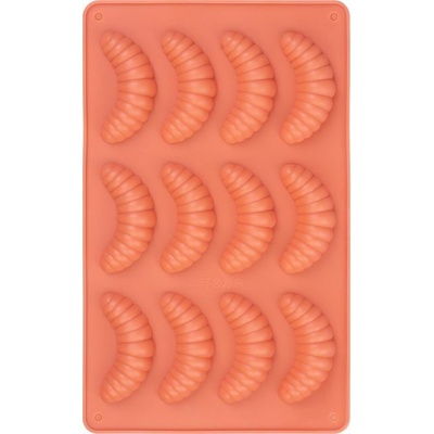 MagicHome Forma silikon na 12 vanilkových rohlíků 27,3x17x2 cm ST801894