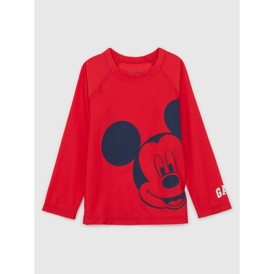 Baby plavecké tričko Gap & Disney Červená