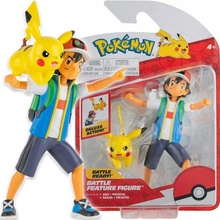 Jazwares Pokémon akční Ash a Pikachu