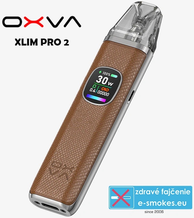 OXVA Xlim Pro 2 Pod Kit 1300 mAh Brown Python
