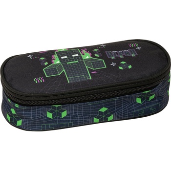 Graffiti Овален ученически несесер Graffiti Minecraft - Matrix (258341)