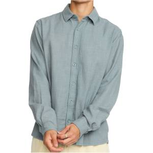 Revolution Мъжка риза с копчета Revolution Loose T-Shirt L/S Shirt - Blue - размер XL (033-3268-0114)