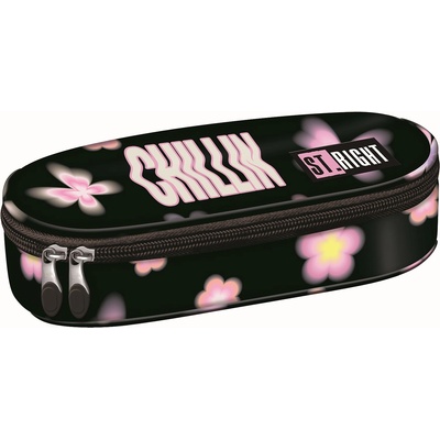 ST.RIGHT Овален несесер St. Right Flower Mood - 1 цип (5903235697067)