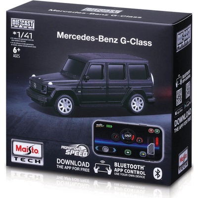 Maisto Mercedes Benz G Class AMG SUV 2019 šedá 1:24