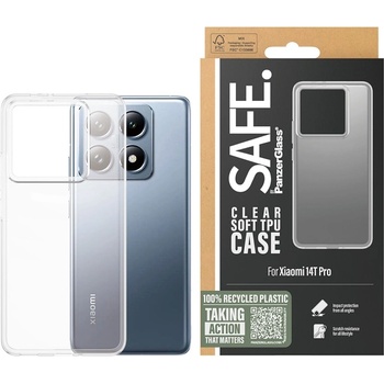 Safe Калъф SAFE - Redmi 14T Pro, прозрачен (5715685018558)