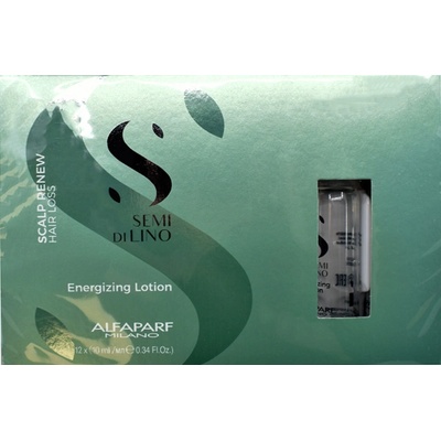 ALFAPARF Milano Semi Di Lino Scalp Renew Hair Loss Energizing Lotion 12 x 10 ml