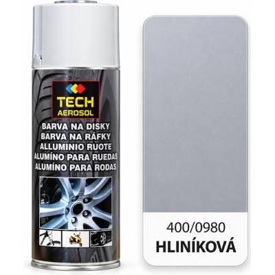 Pro-Tech Farba na disky kolies 400 ml hliníková