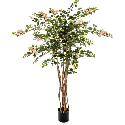 Luxusní umělý kvetoucí strom BOUGAINVILLEA NITIDA RŮŽOVÁ, 150 cm