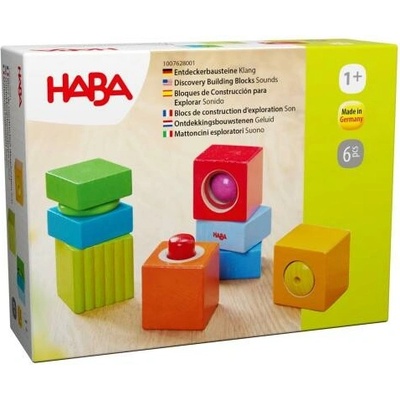 Haba První objevovací kostky pro nejmenší Zvukové vnímání